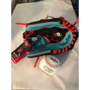 Rawlings official T-ball and Mitt NWT